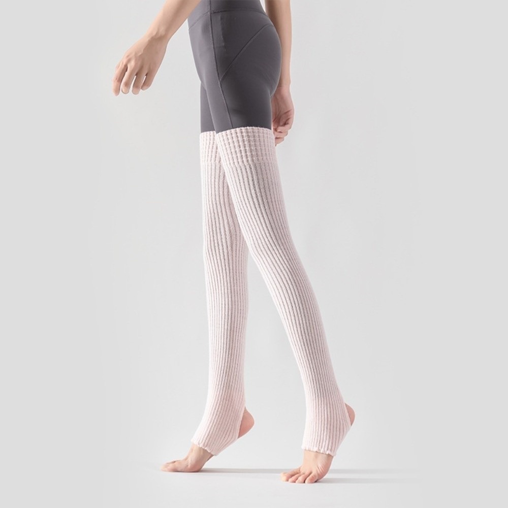 Pilates Yoga Footwear - Calentadores de piernas hasta la rodilla