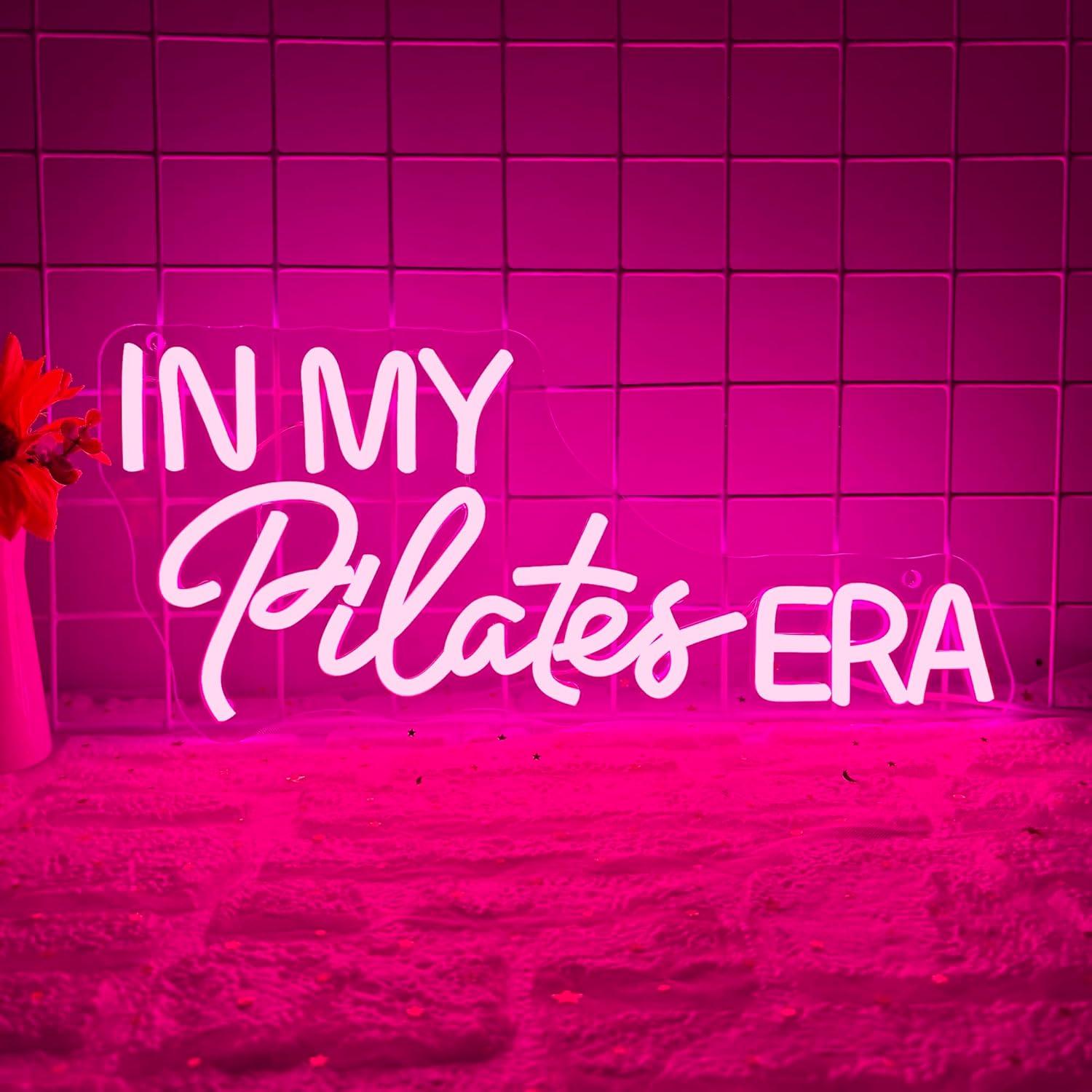 Pilates Yoga Room - Letrero Luminoso LED Regulable 'In My