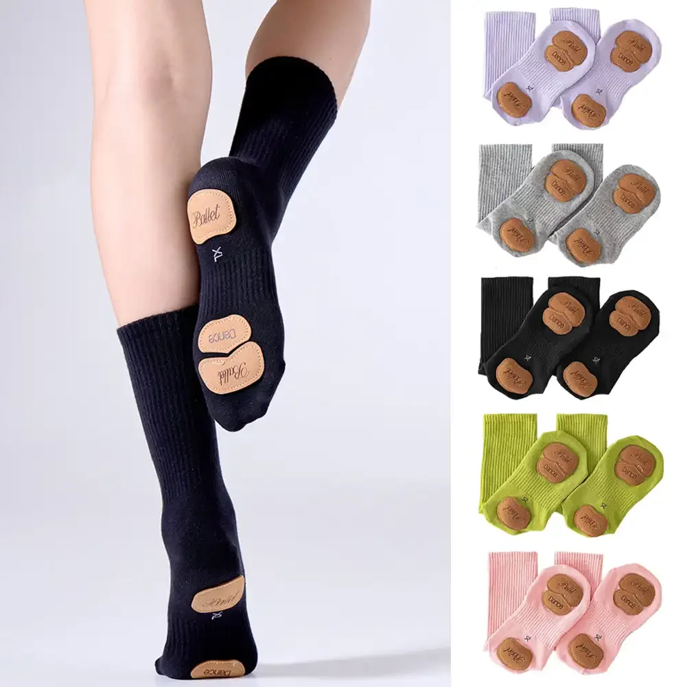 Yoga Pilates Girl - Calcetines antideslizantes de Yoga y danza