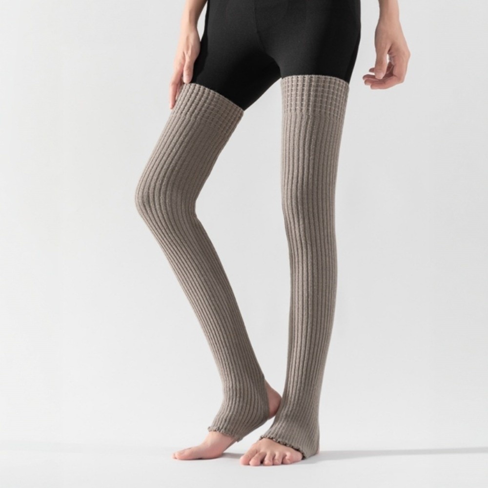 Pilates Yoga Footwear - Calentadores de Piernas hasta la Rodilla