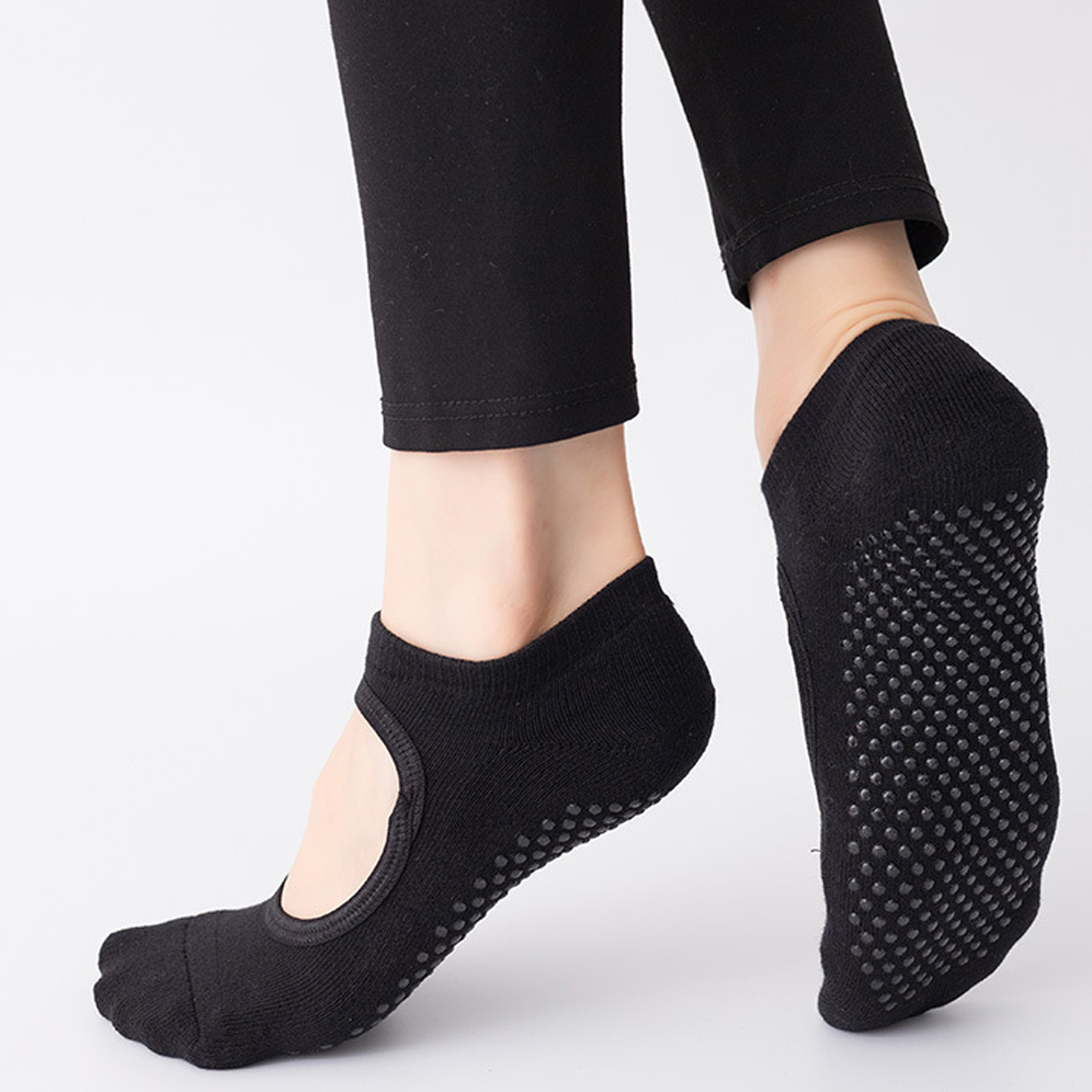 Yoga Pilates Girl - Calcetines de yoga para mujer, de