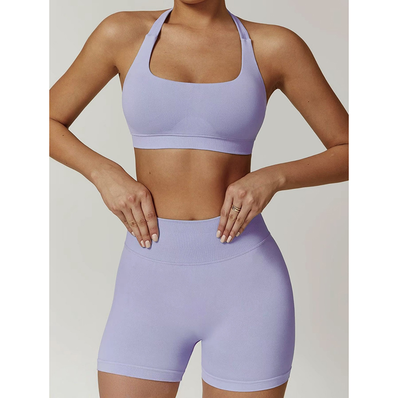 Pilates Yoga Kit - Sexy cuello Halter parte de atrás
