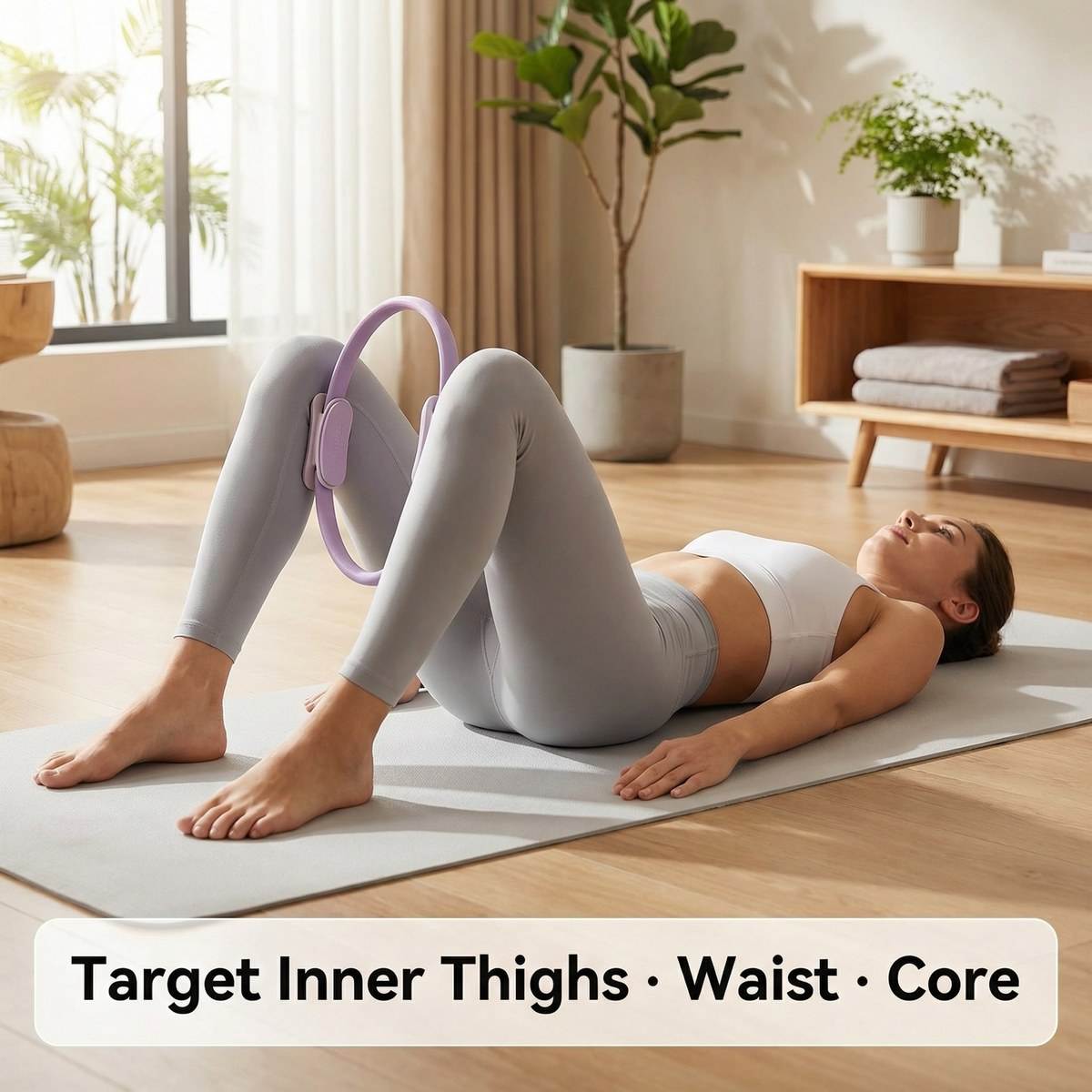 Pilates Yoga Core - Anillo de Pilates de 38 cm,