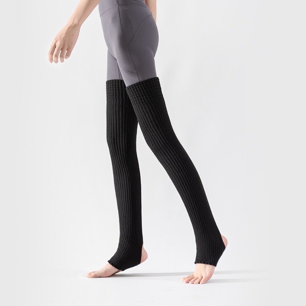 Pilates Yoga Footwear - Calentadores de piernas hasta la rodilla
