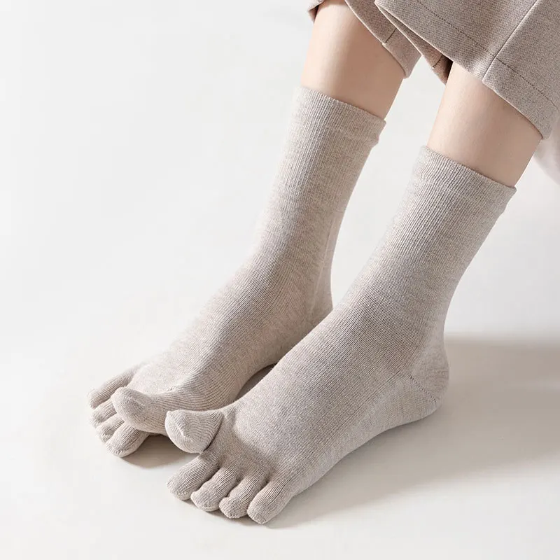 1 par de calcetines de cinco d - Yoga Pilates Girl reseña y precio