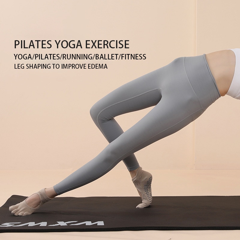 Calcetines antideslizantes con - Yoga Pilates Girl reseña y precio