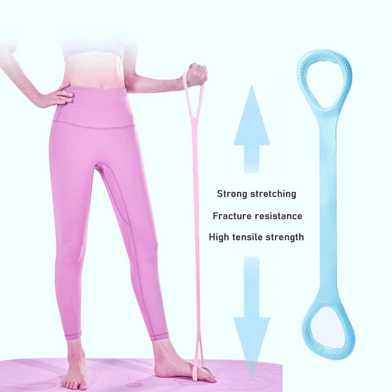 8 Bandas de Resistencia para E - Pilates Yoga Core reseña y precio